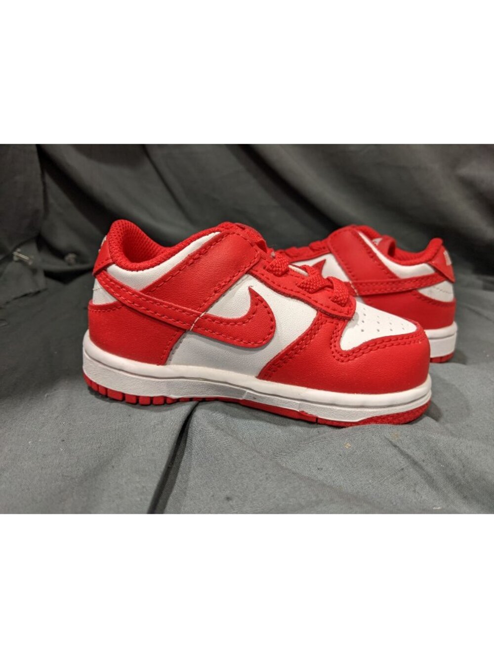 Nike Toddlers  Dunk Low RP TDE Red/white  Size 4 New No Box!!